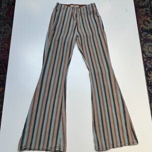 Women's Rock & Roll Denim Pull On Flare Denim Pants